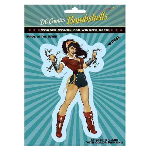 DC Comics Bombshells Wonder Woman Full Color Decal
